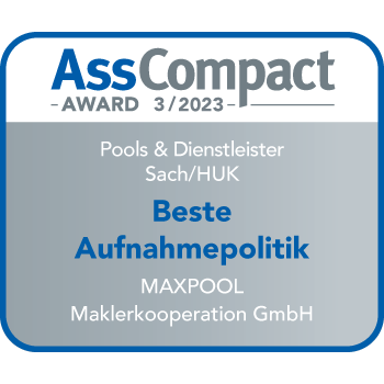 Auszeichnung AssCompact 03/2023 - Beste Aufnahmepolitik SACH